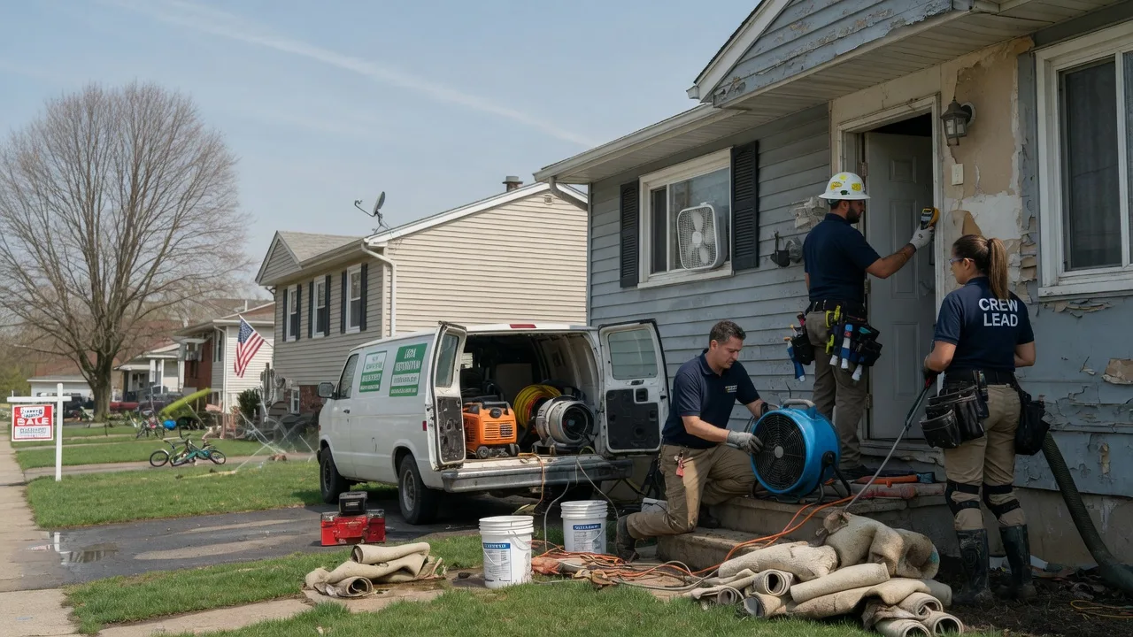 Flood Cleanup in Laurel, IA near me